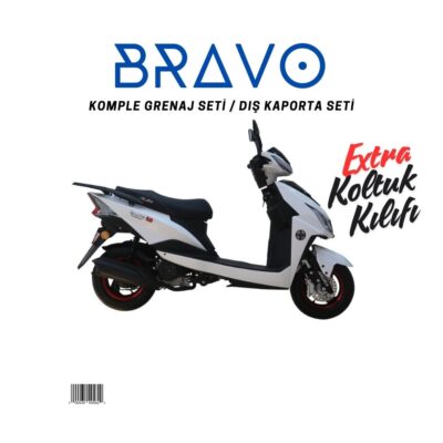 Arora Bravo Beyaz Grenaj Seti 19 Parça