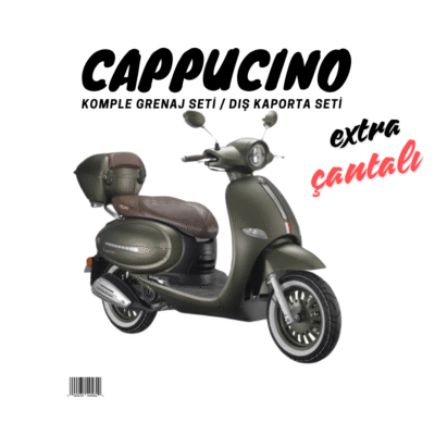 Arora Cappucino Yeşil 50cc ve 125cc Grenaj Seti 21 Parca + Çantalı